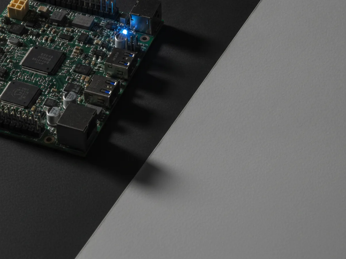 FPGA-Entwicklungsboard in Nahaufnahme